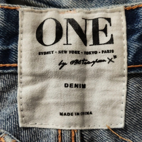 One by One Teaspoon Trashed Freebirds Jeans Size 25 - Picture 4 of 7